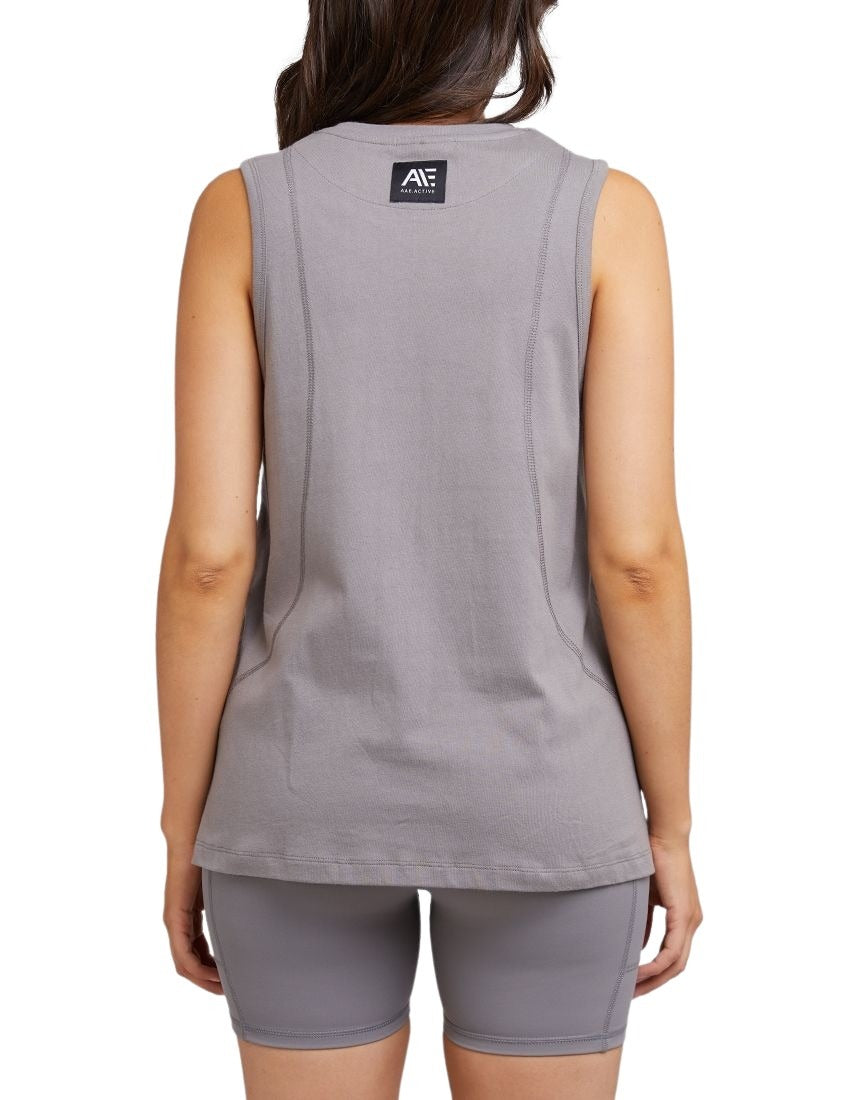 All About Eve - AAE Anderson Tank - Charcoal