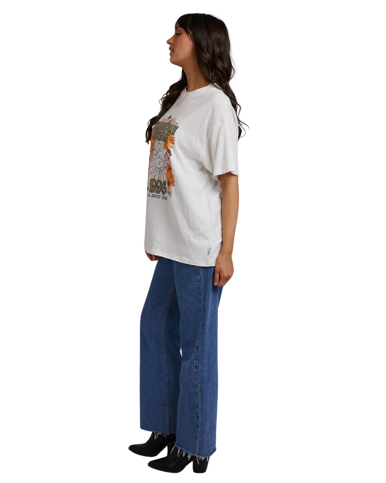 All About Eve - Sundream Oversized Tee - Vintage White