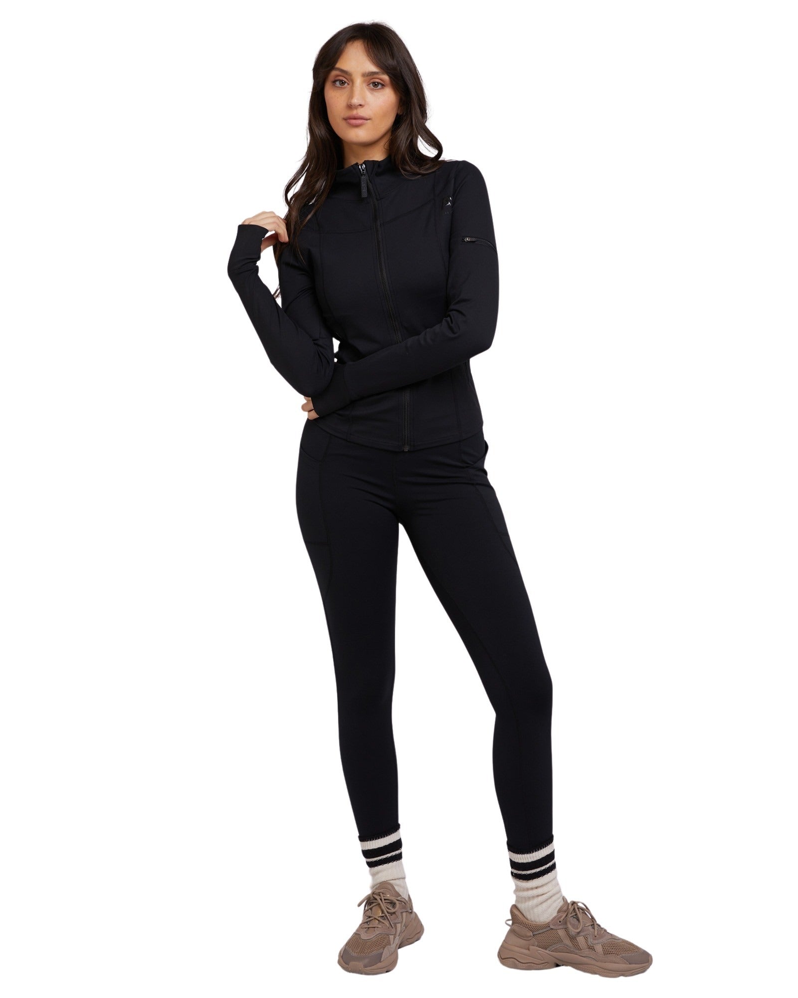 All About Eve - AAE Active Zip Through - Black