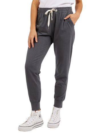 Elm - Wash Out Pant - Charcoal