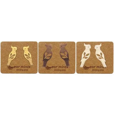 Ear Mints - Cockatoo Stud Earrings
