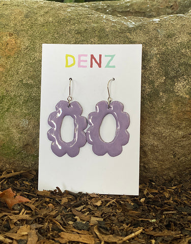 Denz & Co. - Plum Cake Earrings