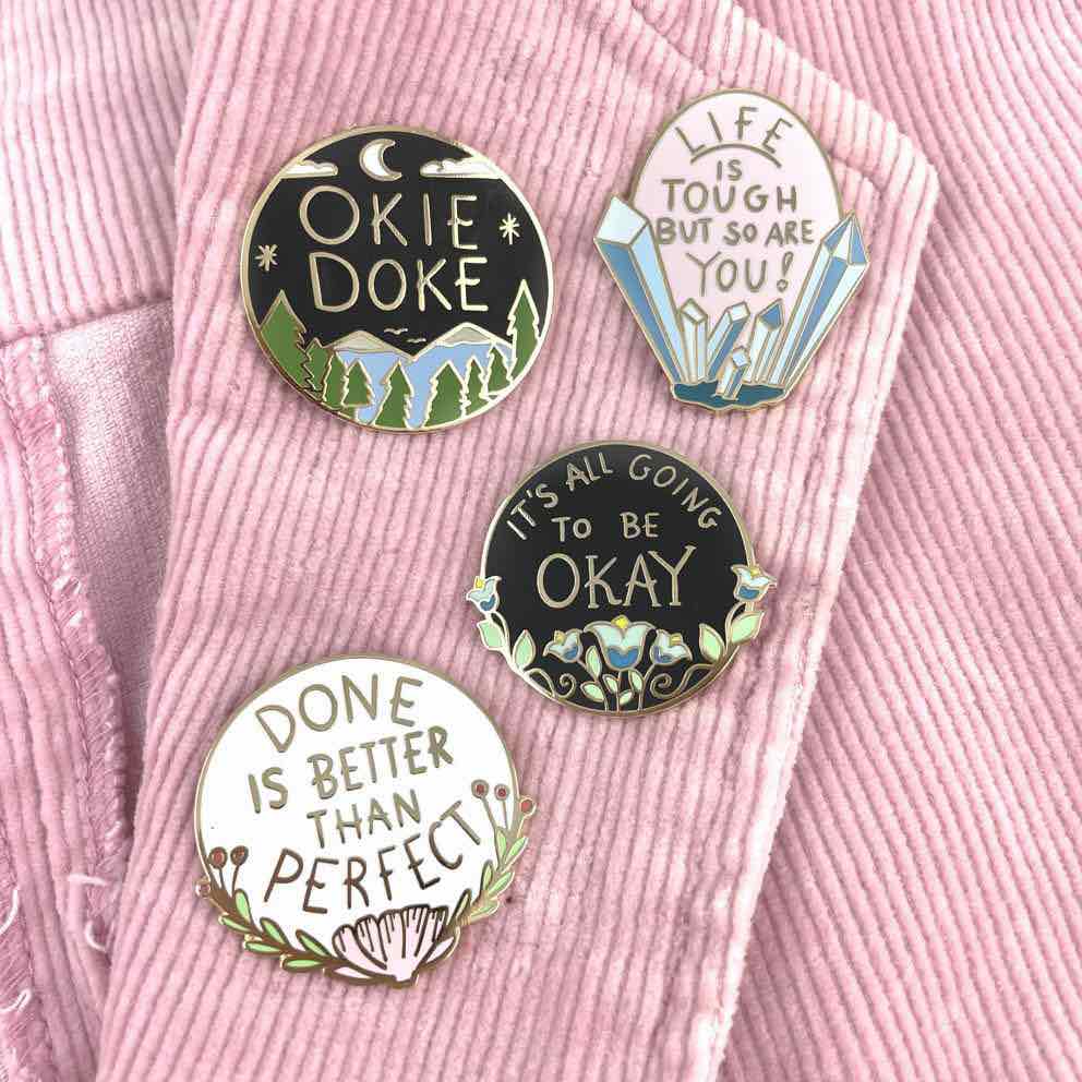 Lapel Pin - It's all going to be OK