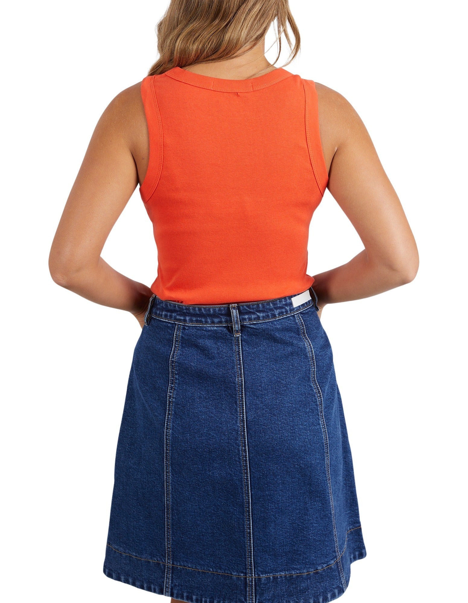 Foxwood - Esme Tank - Orange