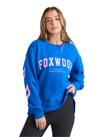 Interval Crew Cobalt & Neon Pink