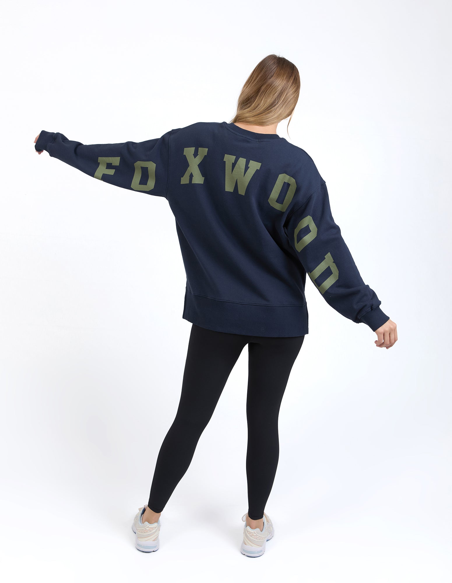 Foxwood Interval Crew - Navy & Khaki