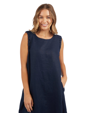 Foxwood Bastia Dress - Navy