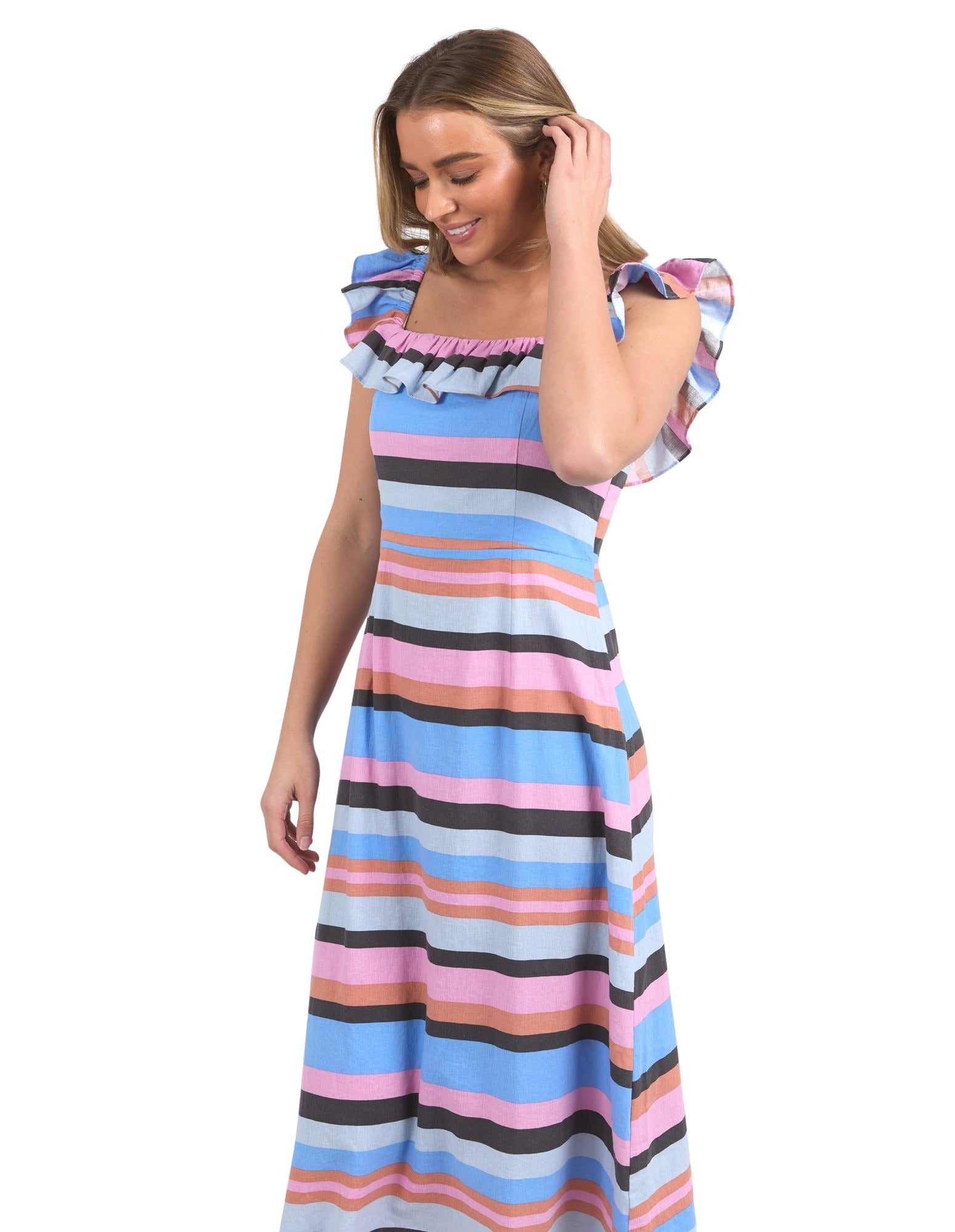 Foxwood Gazelle Stripe Dress