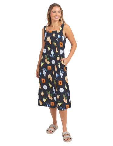 Foxwood Italian Summer Dress - Print