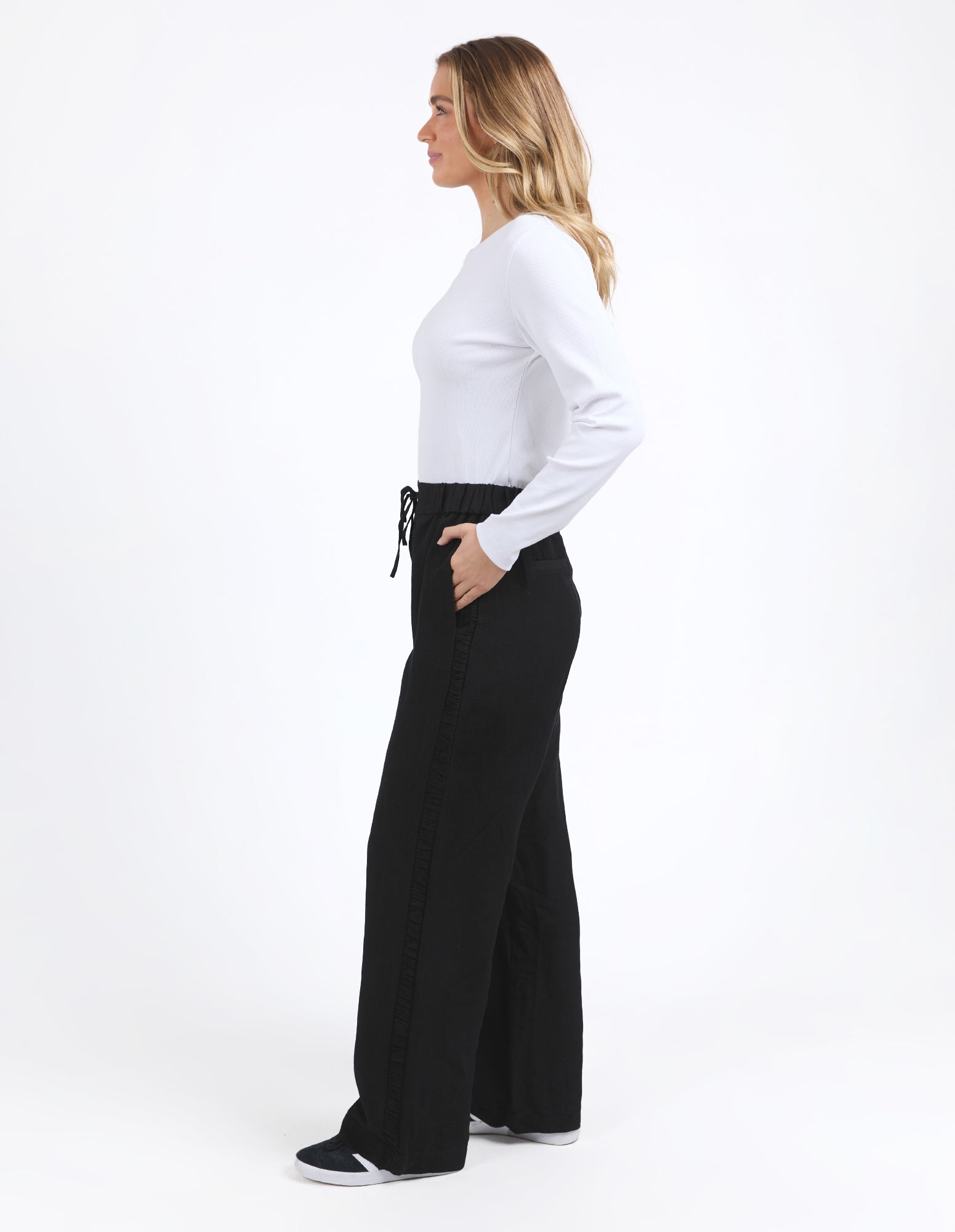 Foxwood - South Pant - Black