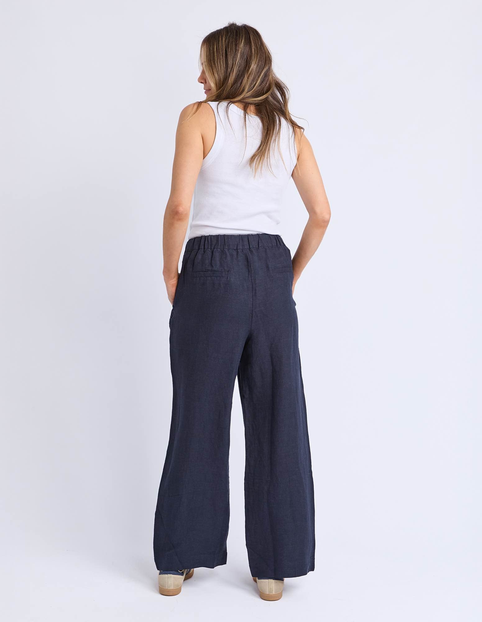 Foxwood - South Pant - Navy