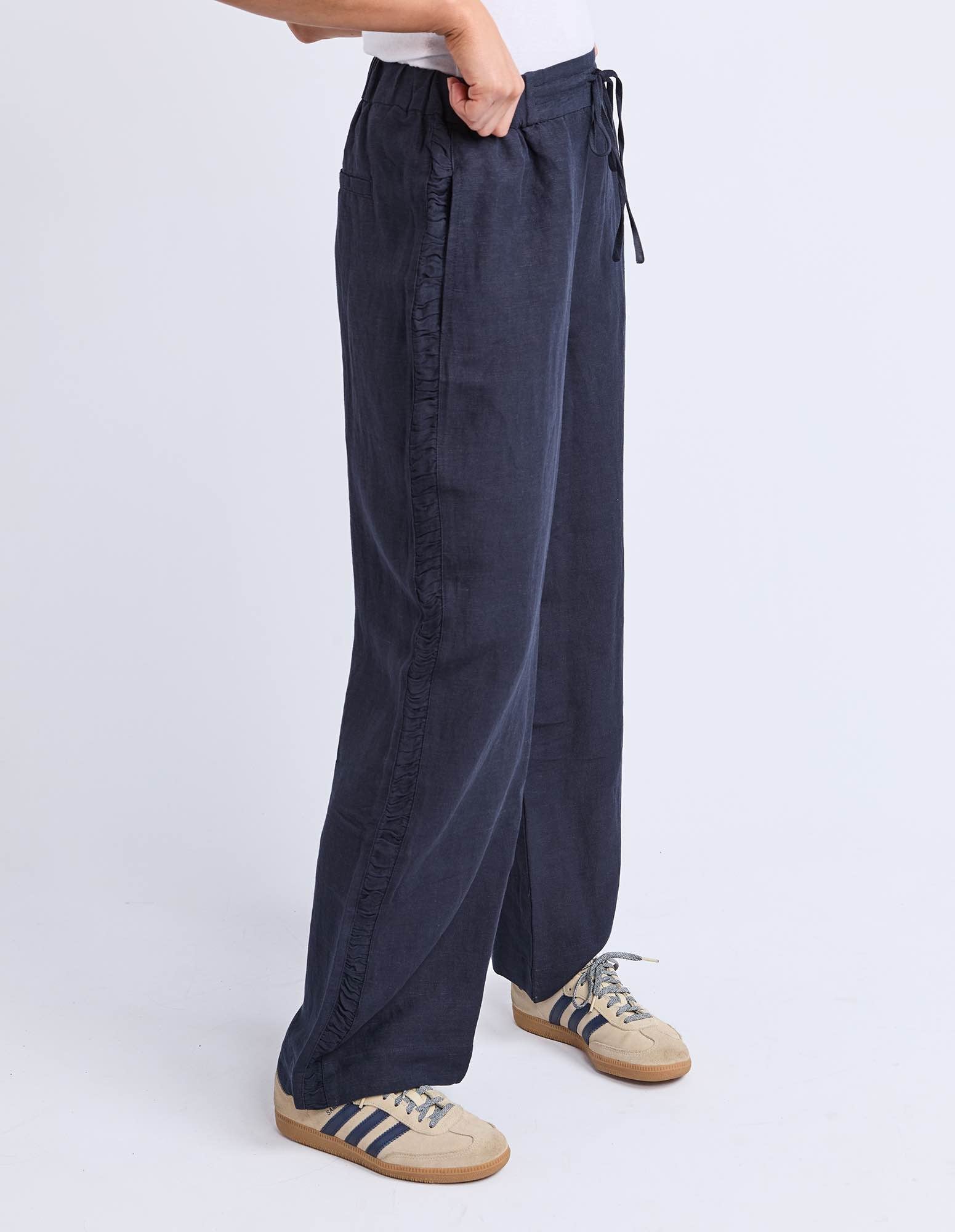 Foxwood - South Pant - Navy