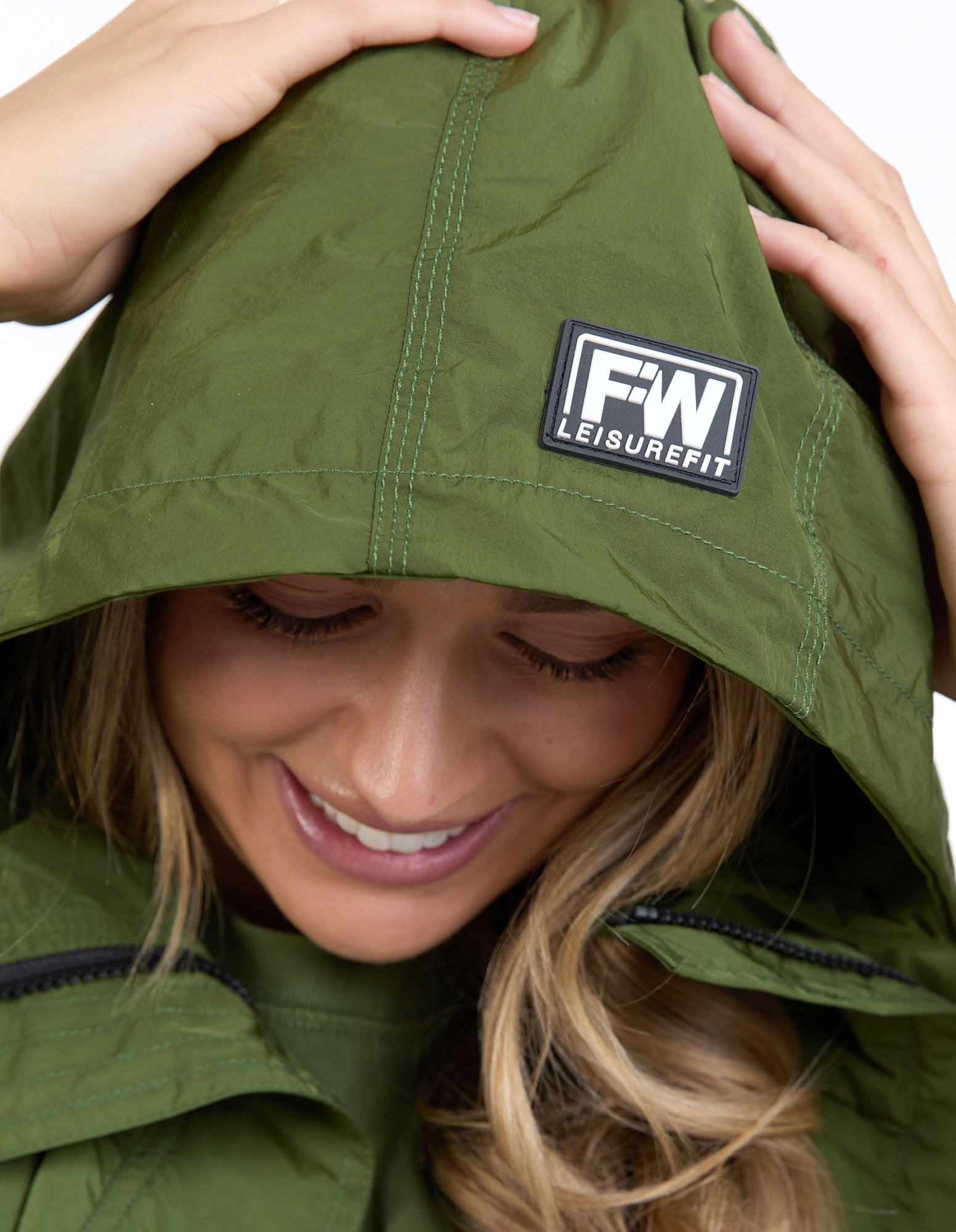 Foxwood - Longline Spray Jacket - Olive