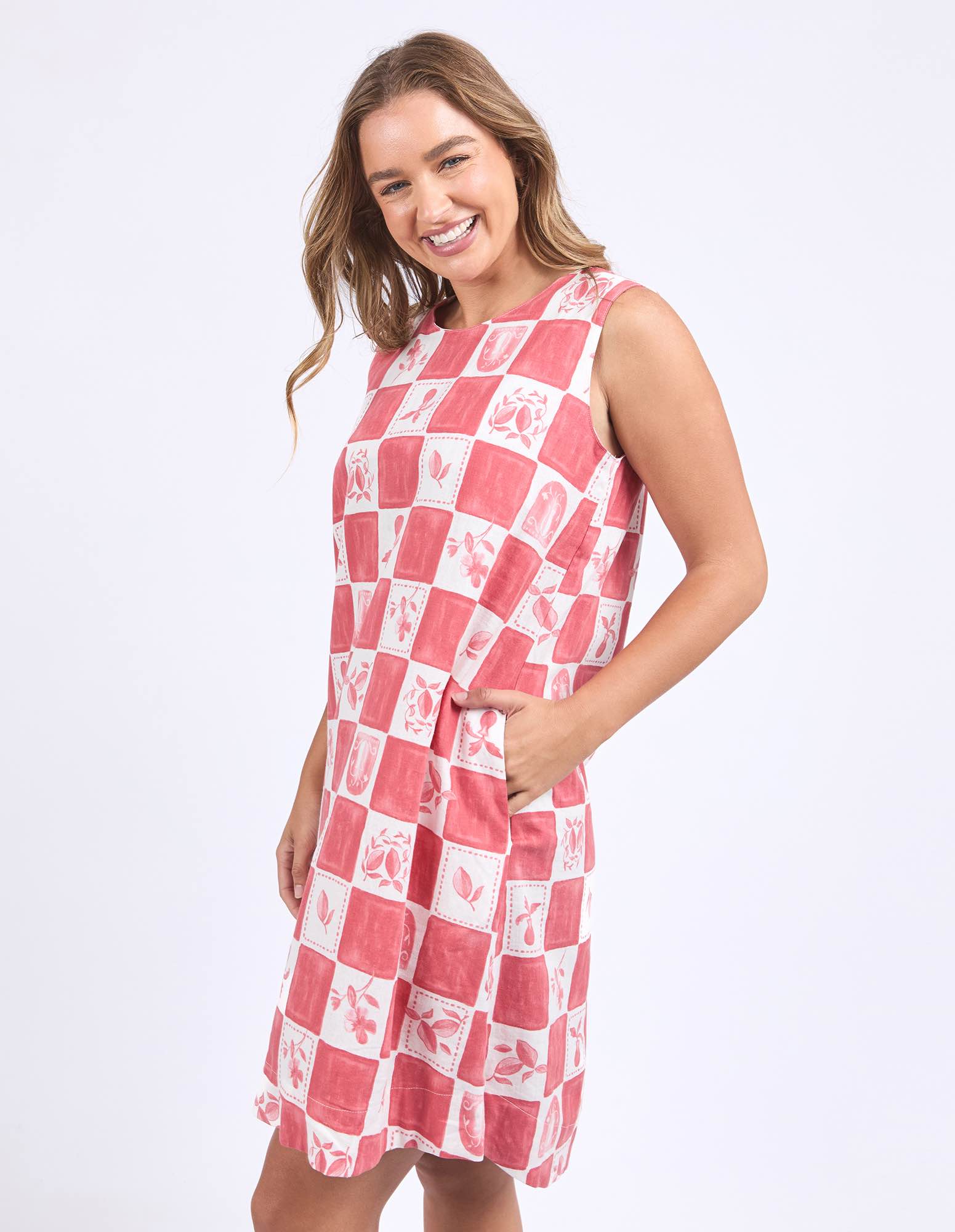 Foxwood Biarittz Dress - Crimson