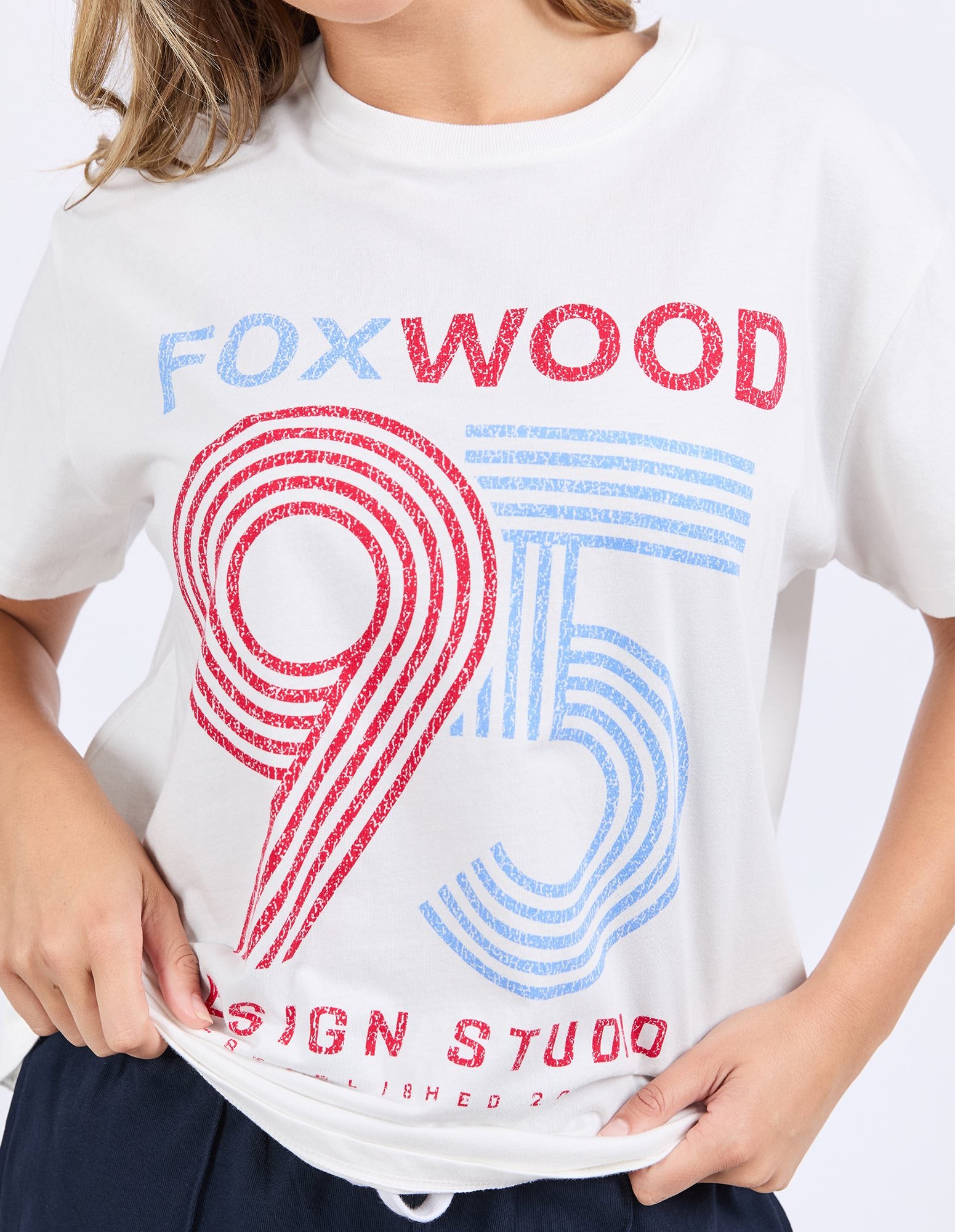 Foxwood Studio Tee - Vintage White