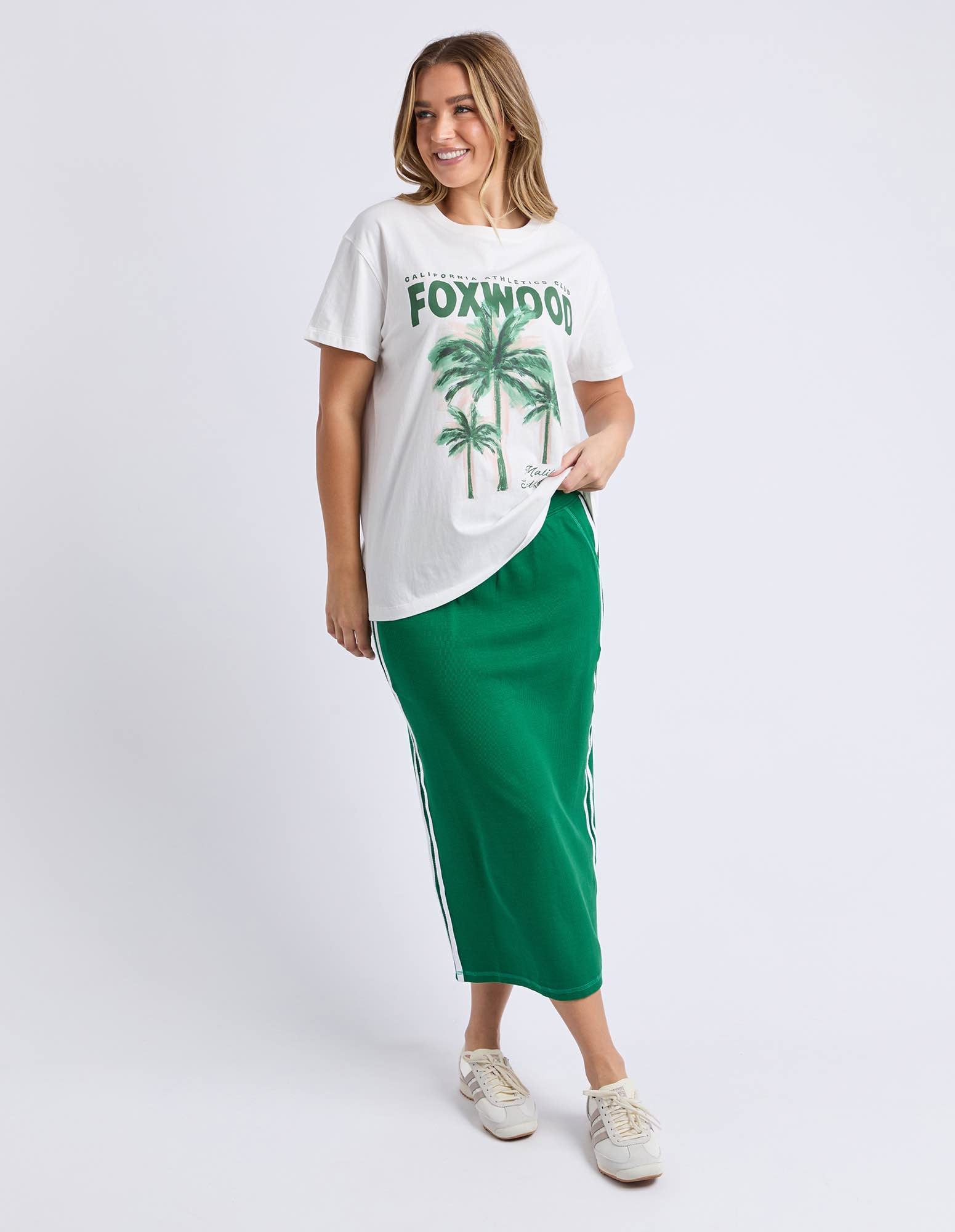 Foxwood Malibu Tee - Vintage White