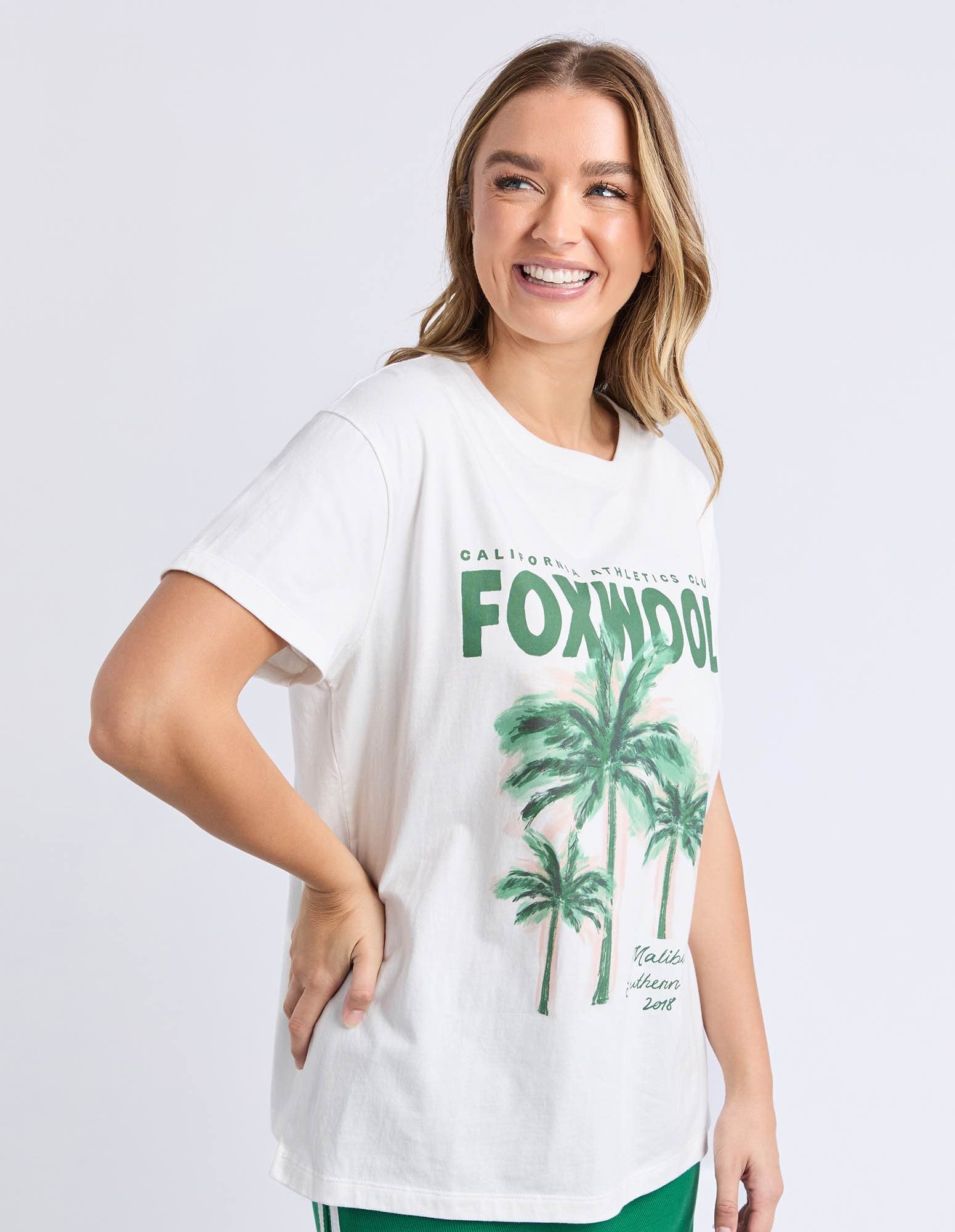 Foxwood Malibu Tee - Vintage White