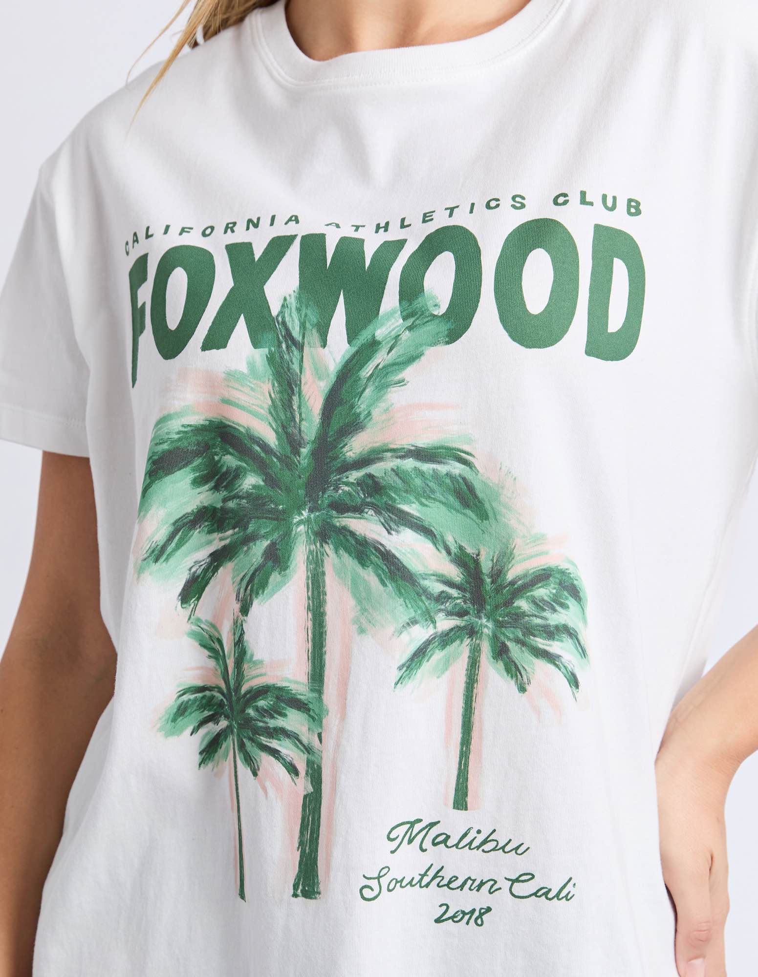 Foxwood Malibu Tee - Vintage White