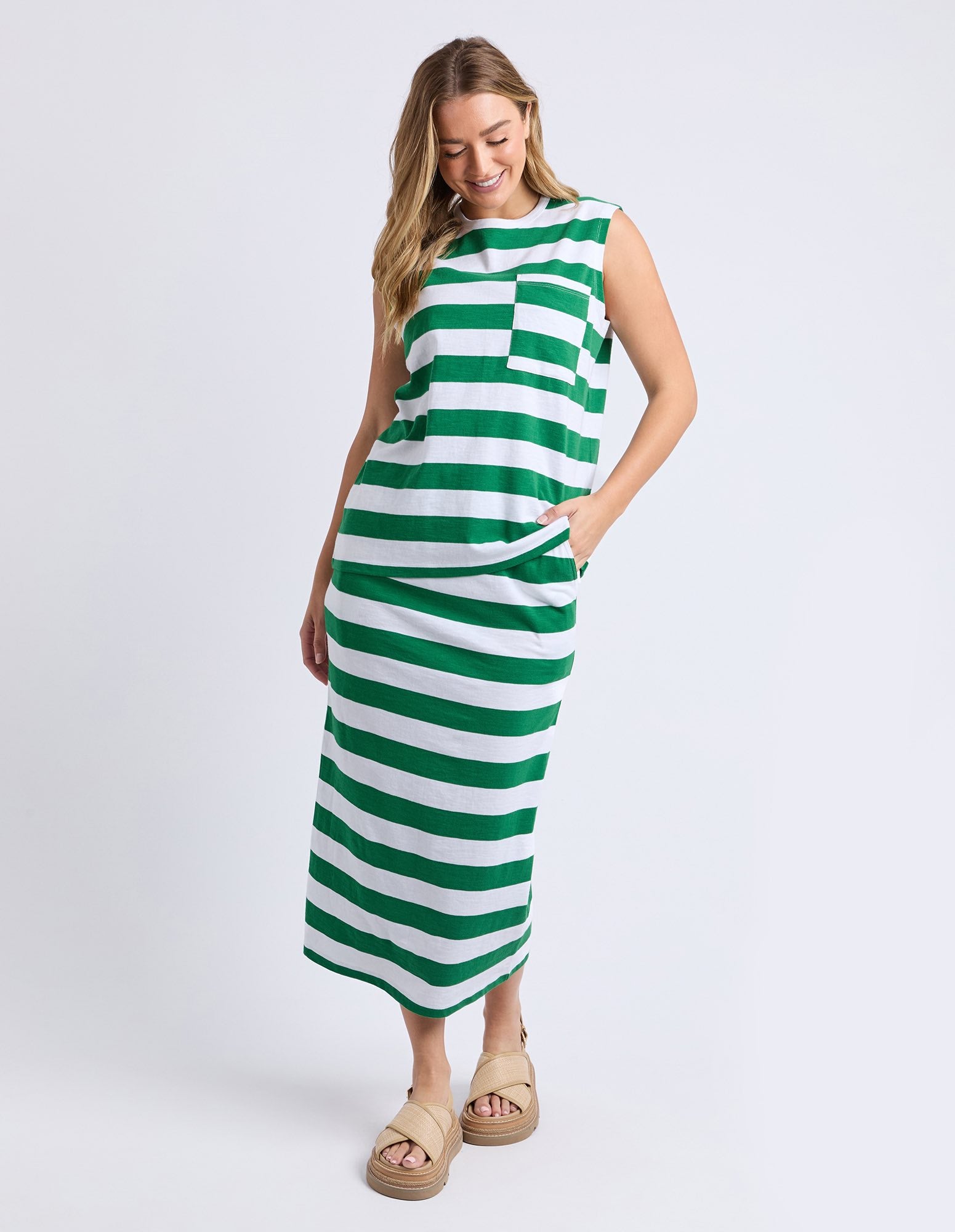 Foxwood Tallow Tank - Green