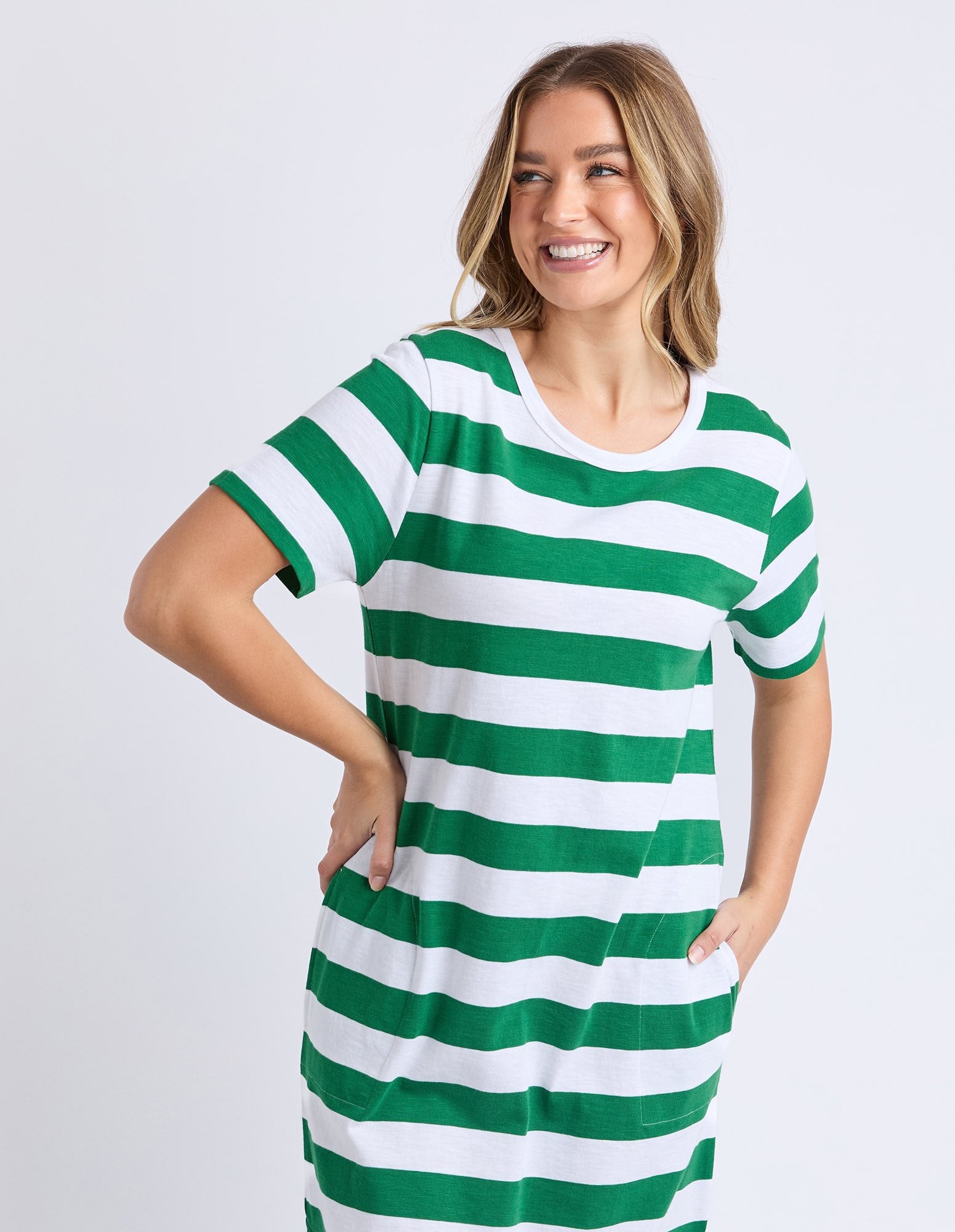 Foxwood Tallow Dress - Green