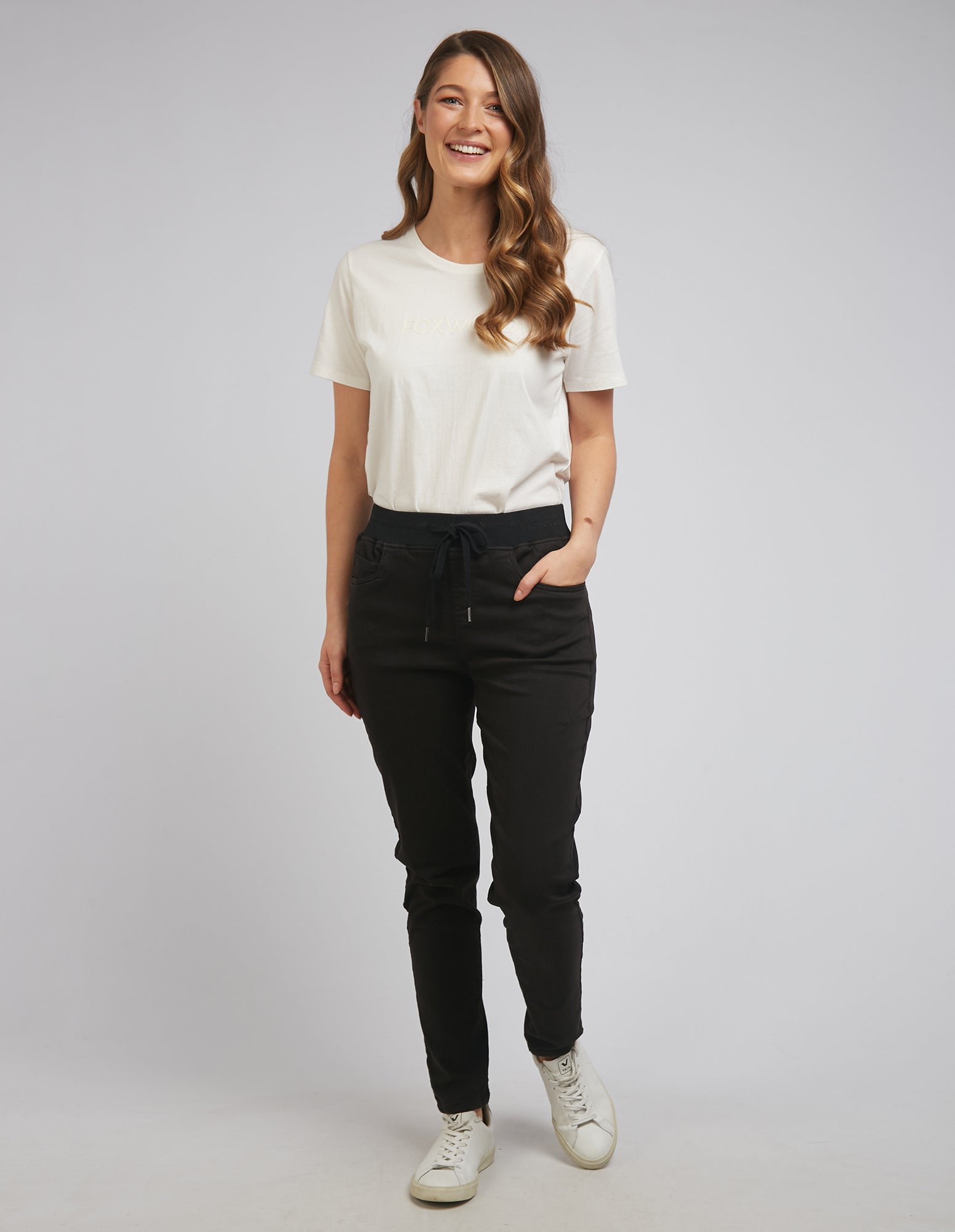 Foxwood - Sylvia Jogger - Black