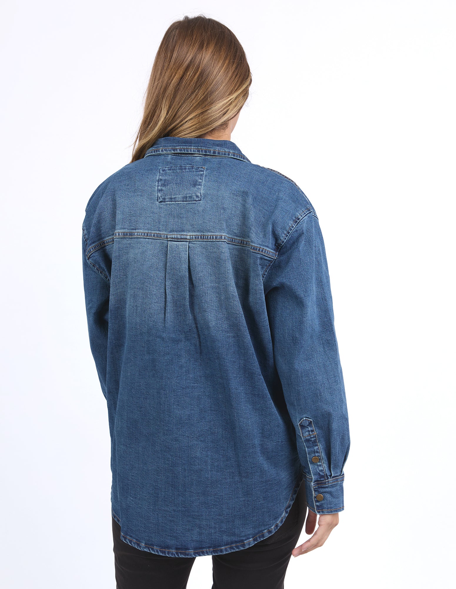 Foxwood Vintage Comfort Daisy Shirt - Denim
