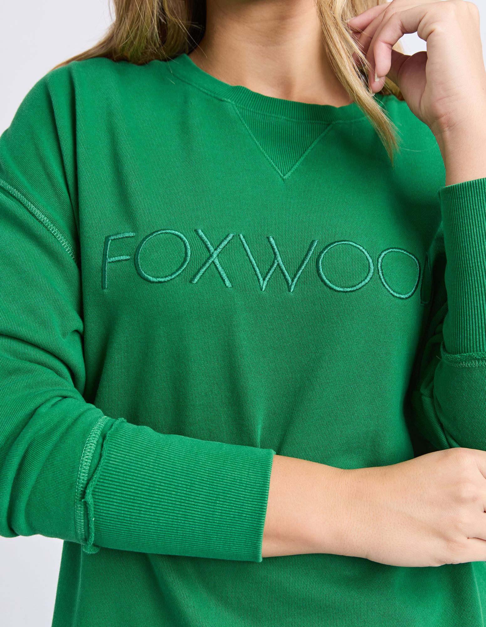 Foxwood Simplified Crew - Green - NEW COLOUR!