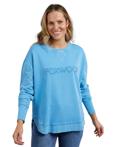 Foxwood Simplified Crew - Bright Blue - NEW COLOUR!