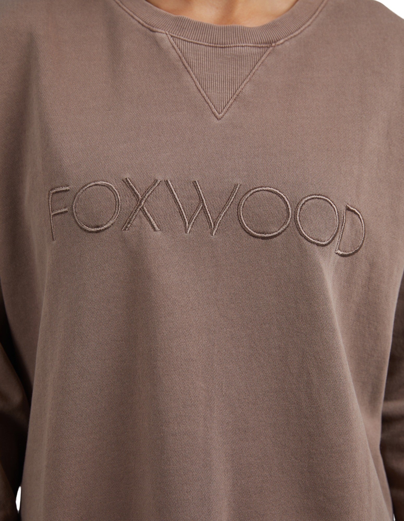 Foxwood Simplified Crew - Chocolate