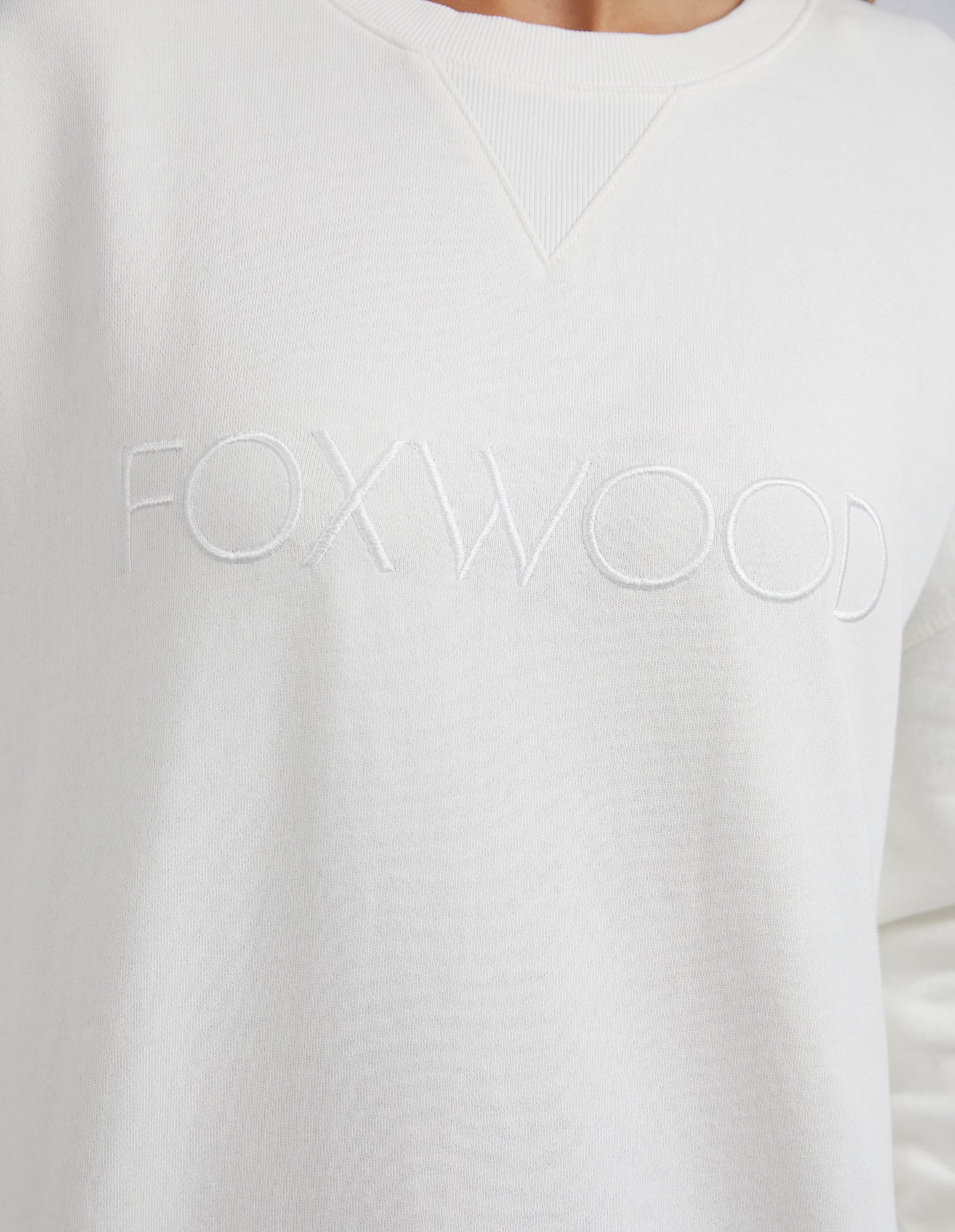 Foxwood Simplified Crew - Ecru
