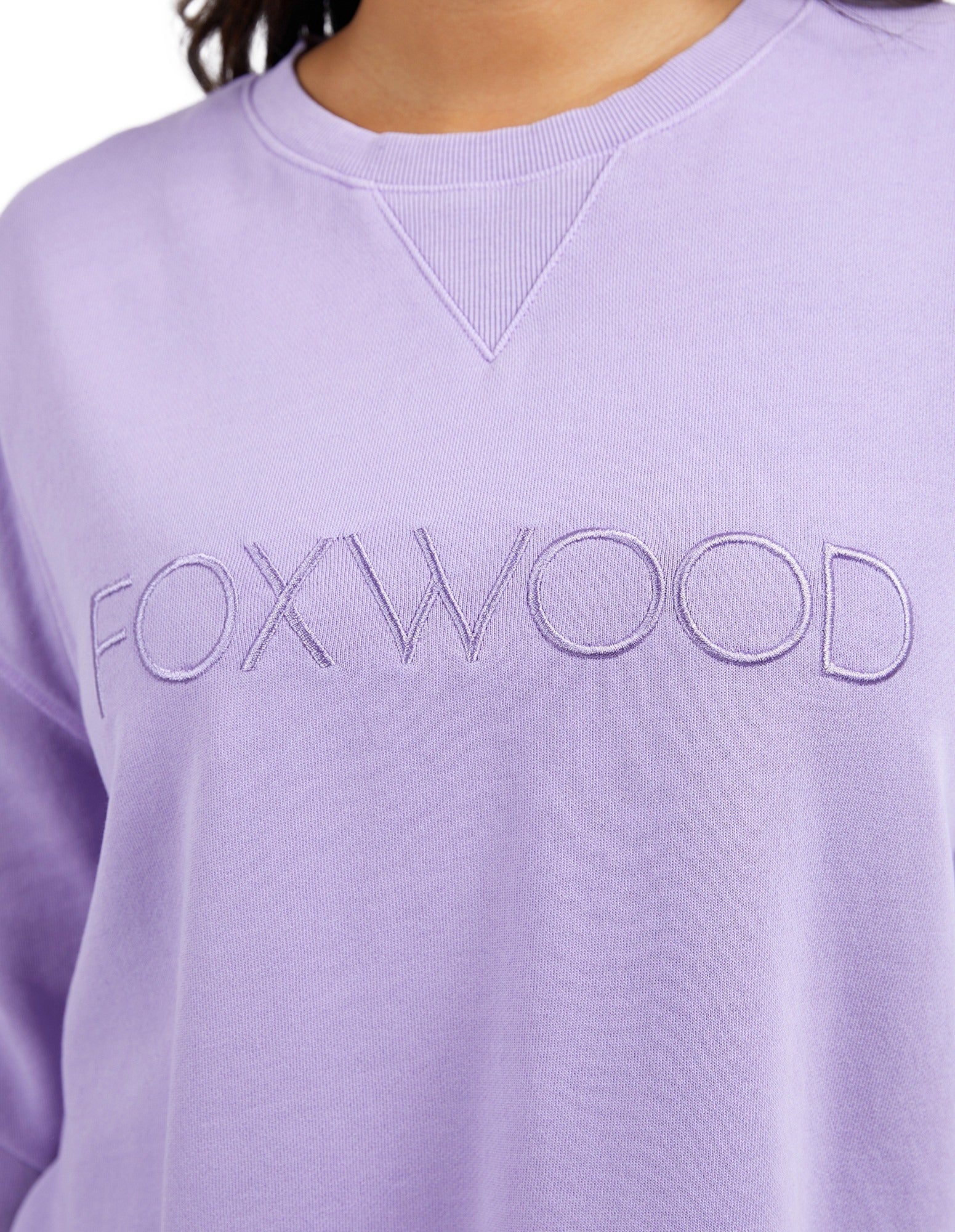 Foxwood Simplified Crew - Lavender