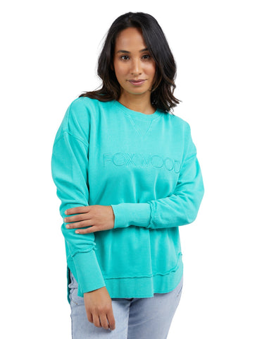 Foxwood Simplified Crew - Teal
