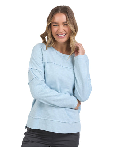 Jayne Throw On Top Celestial Blue