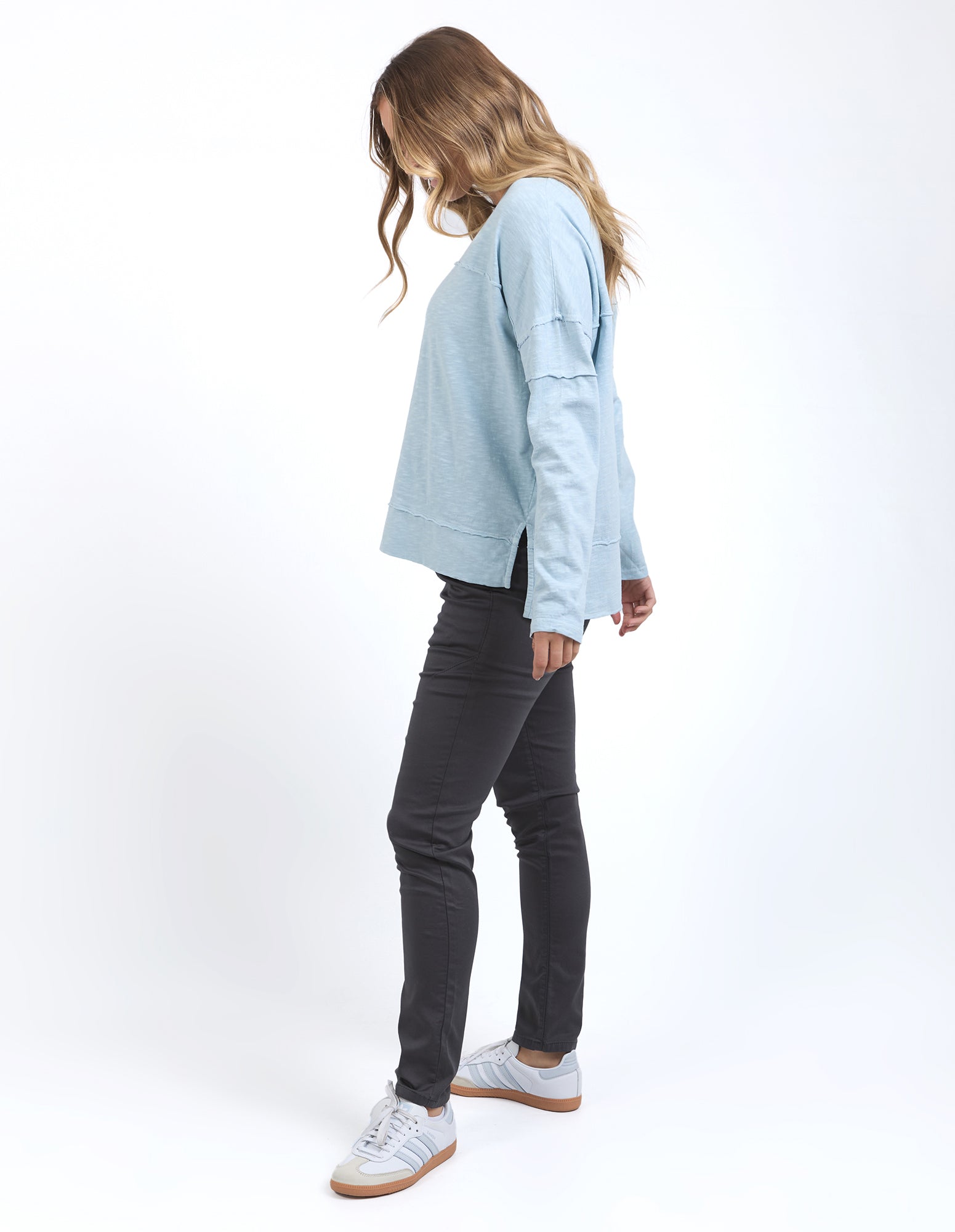 Foxwood - Jayne Throw On Top - Celestial Blue