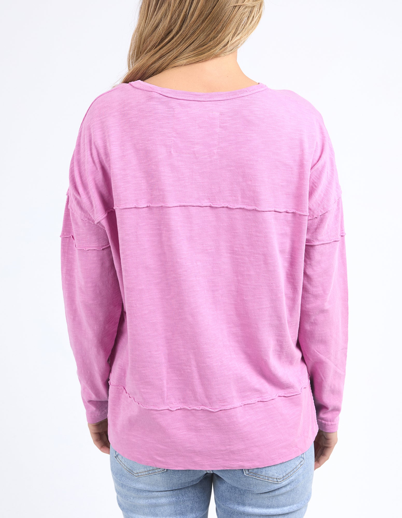 Foxwood - Jayne Throw On Top - Fuchsia