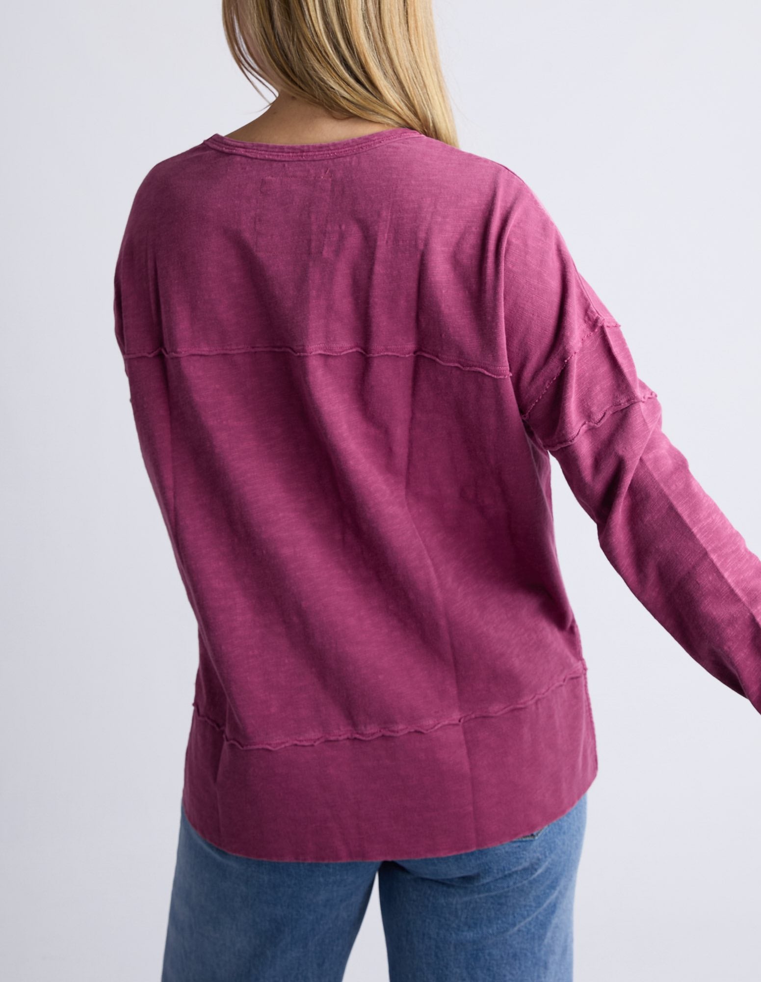 Foxwood - Jayne Throw On Top - Port