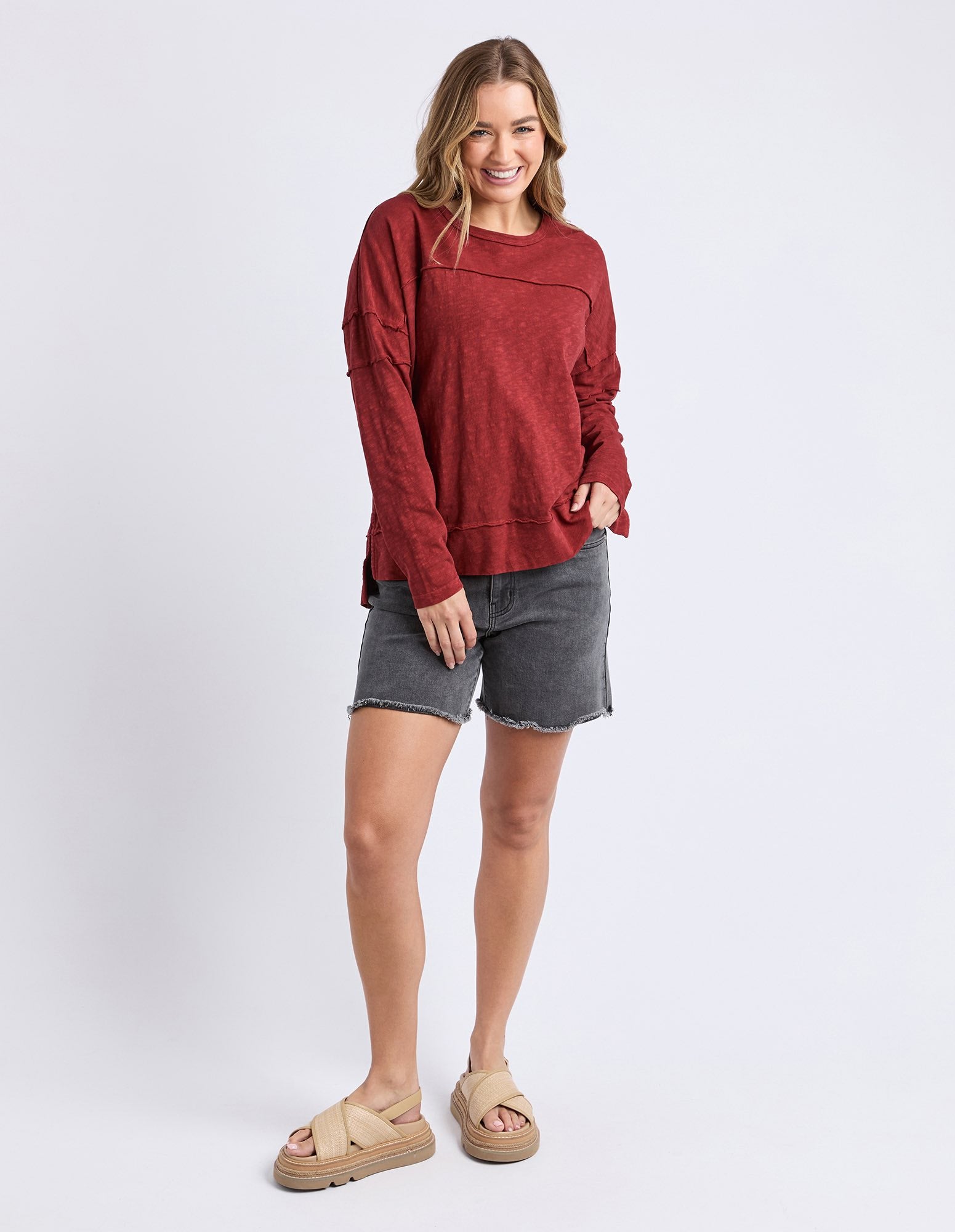 Foxwood - Jayne Throw On Top - Russet