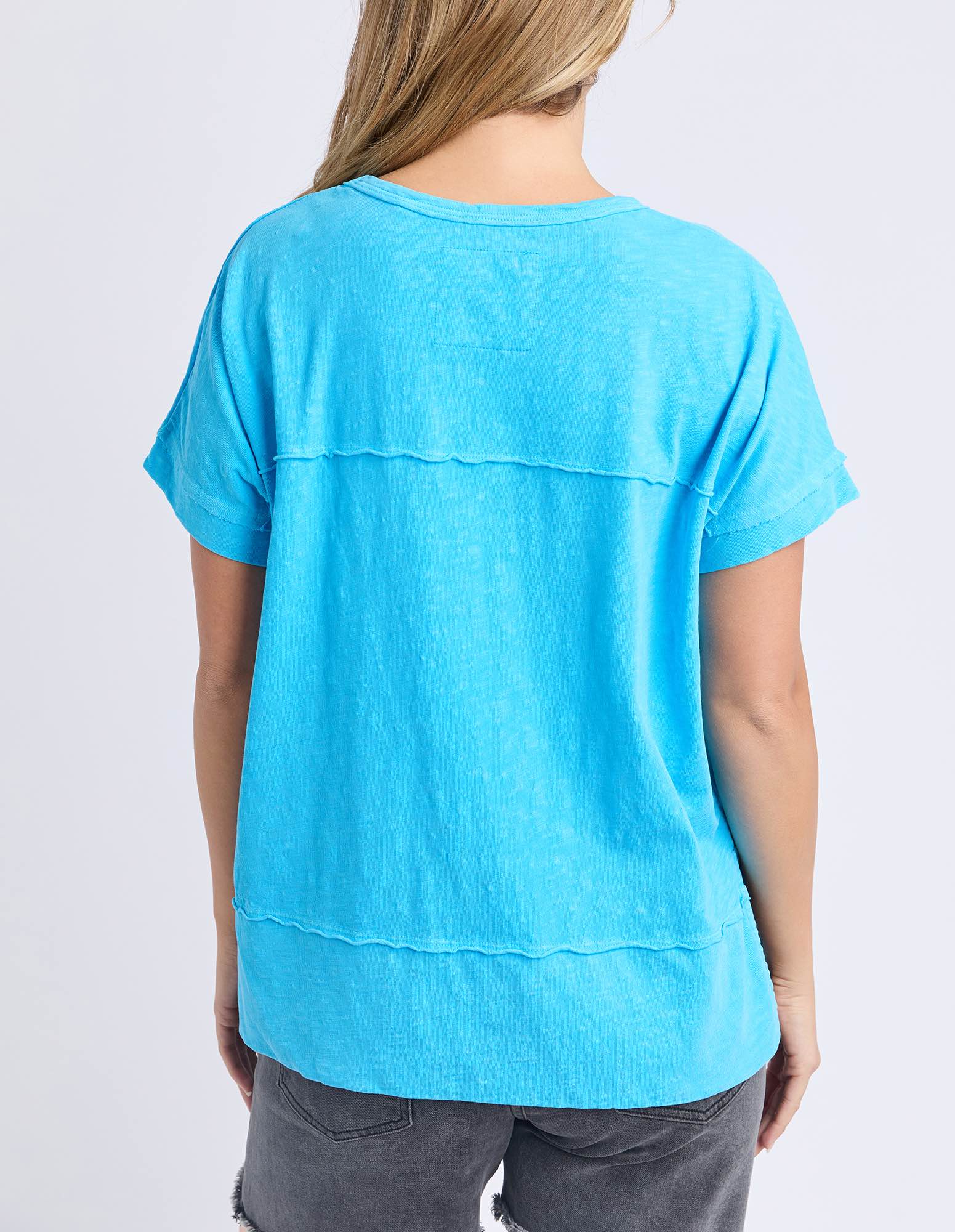 Foxwood - Allison Tee - Azure Blue