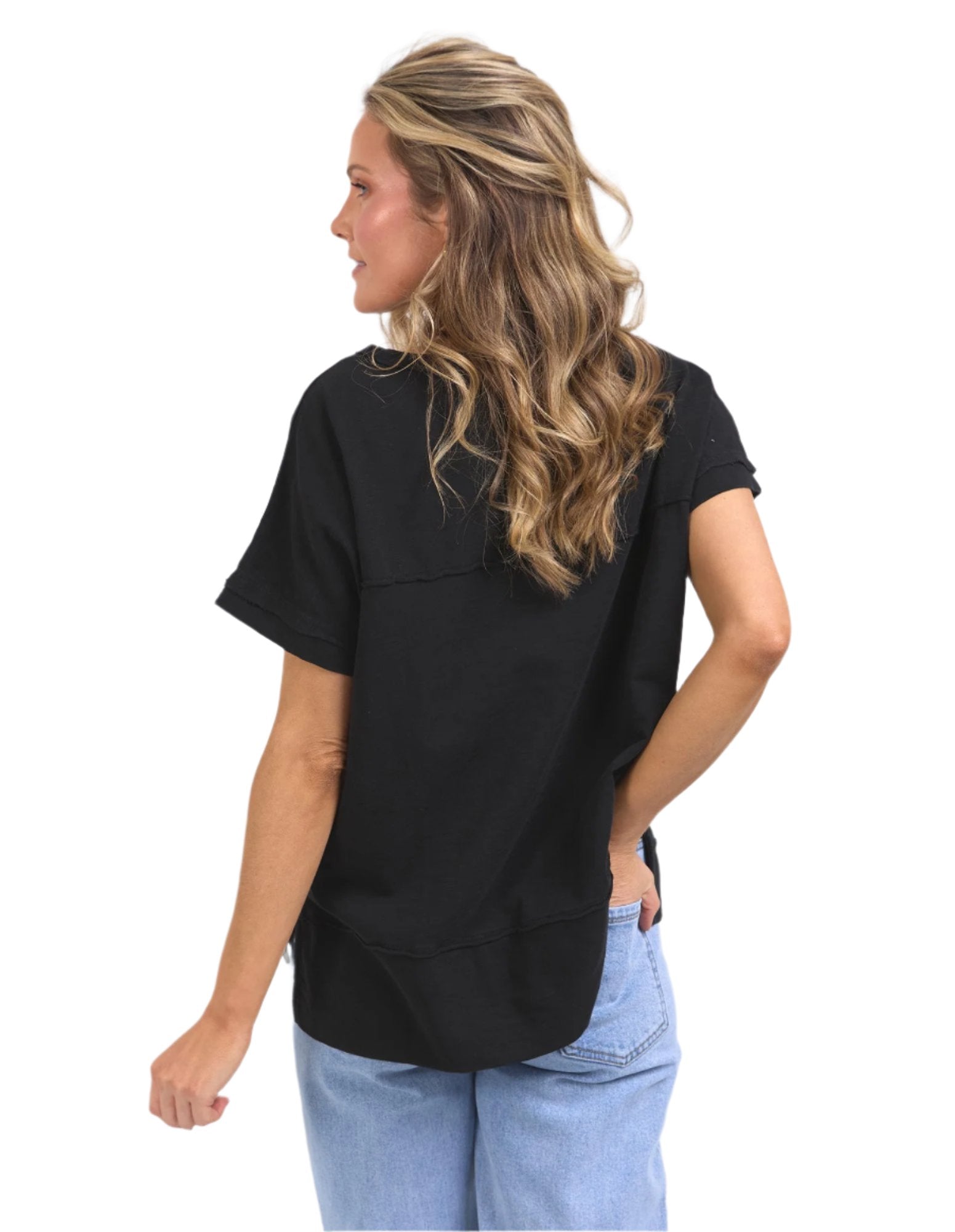 Foxwood - Allison Tee - Black