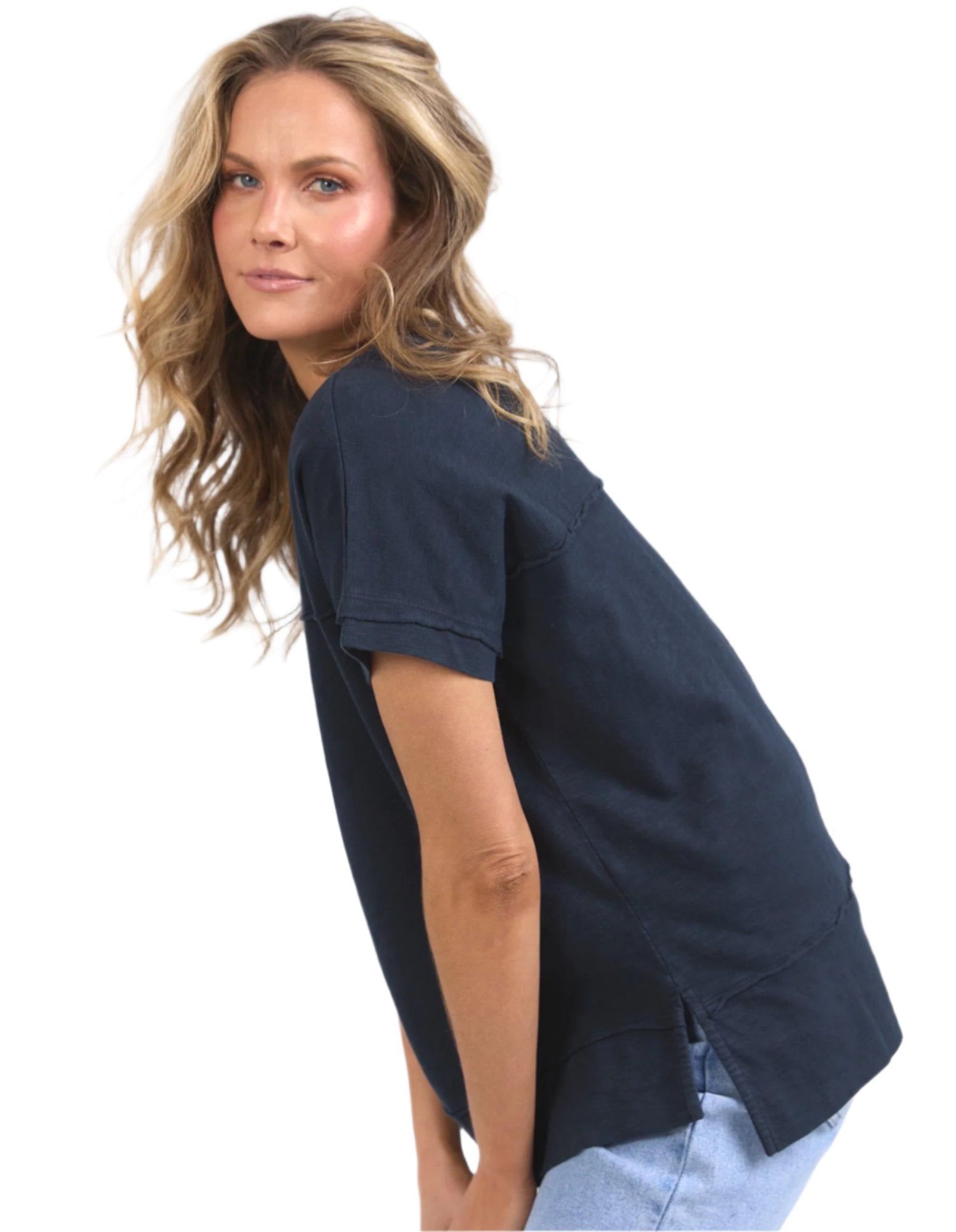 Foxwood - Allison Tee - Navy