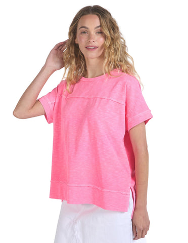 Allison Tee Neon Rose