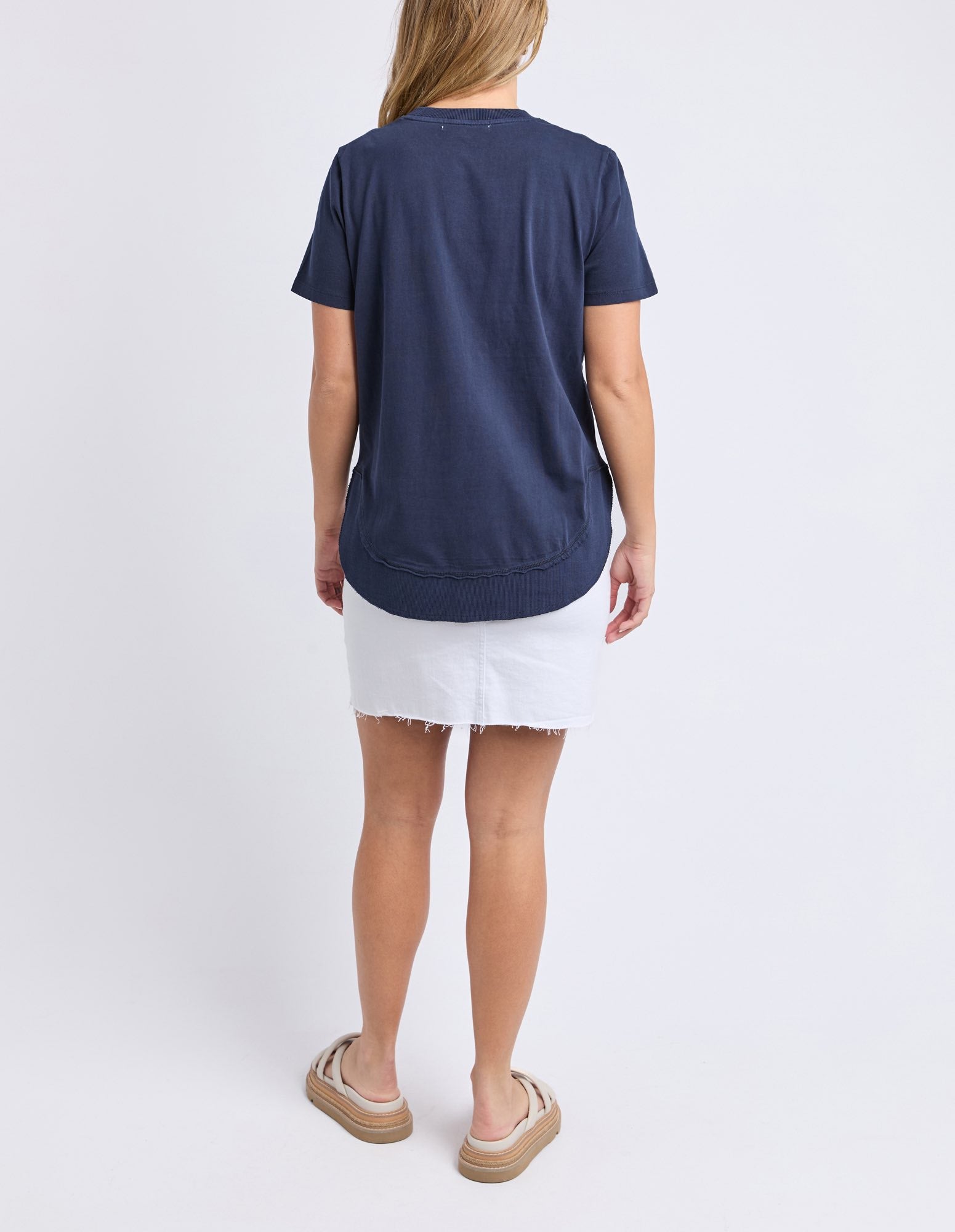 Foxwood - Farrah Short Sleeve Tee - Navy