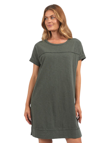 Foxwood - Allison Dress - Khaki - Last One Size 20!