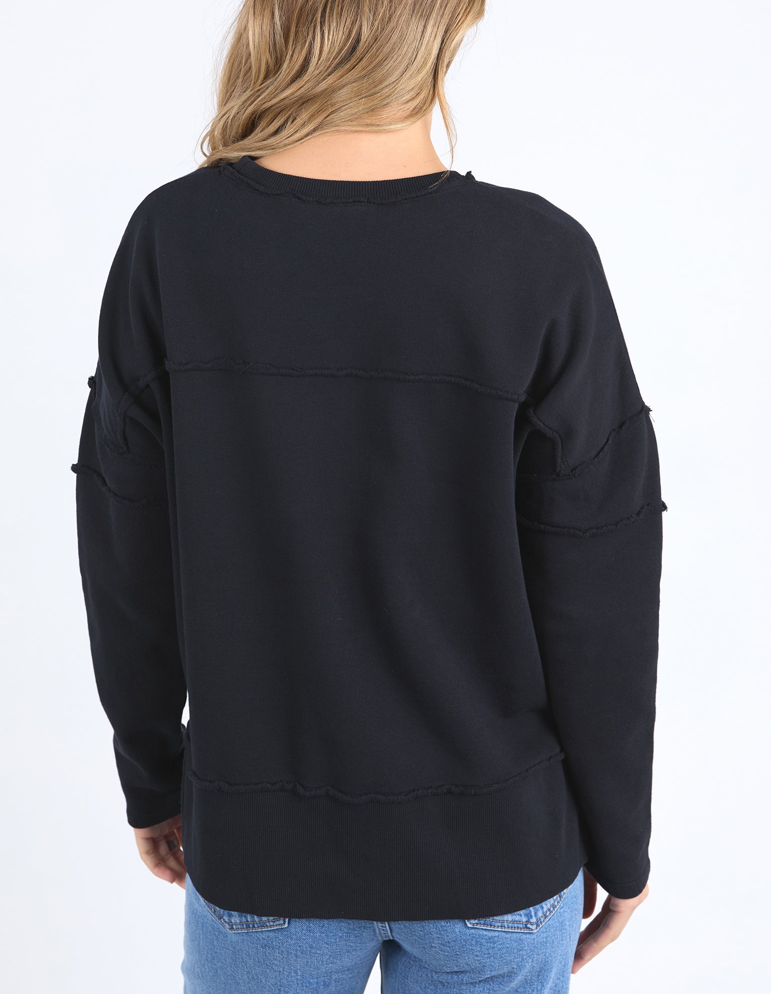 Foxwood - Jayne Throw On FLEECE - Black
