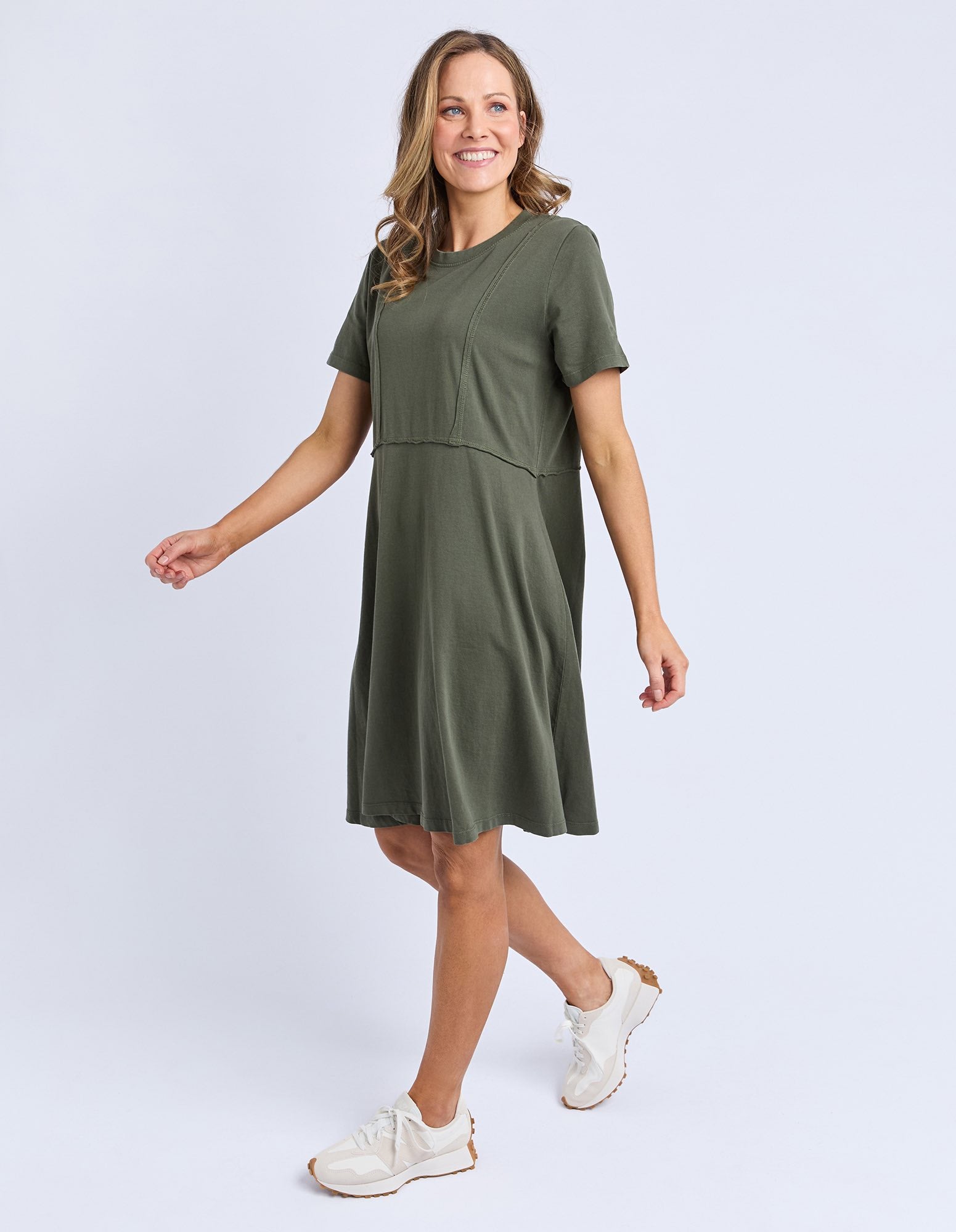 Foxwood Eva Dress - Khaki
