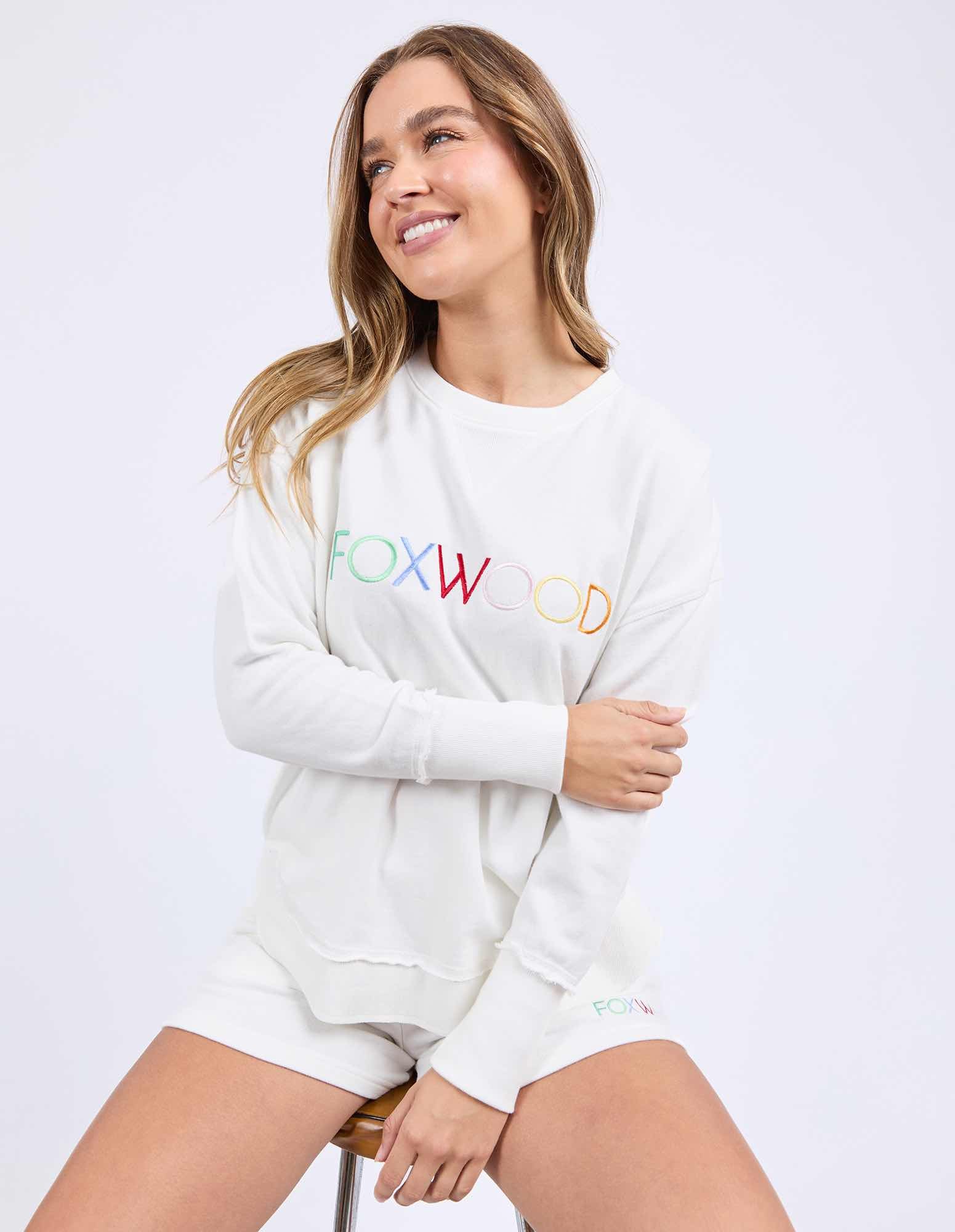 Foxwood Simplified Crew - Confetti Vintage White - NEW COLOUR!