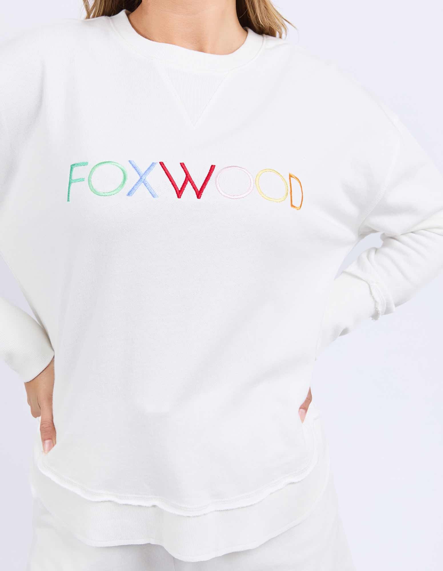 Foxwood Simplified Crew - Confetti Vintage White - NEW COLOUR!
