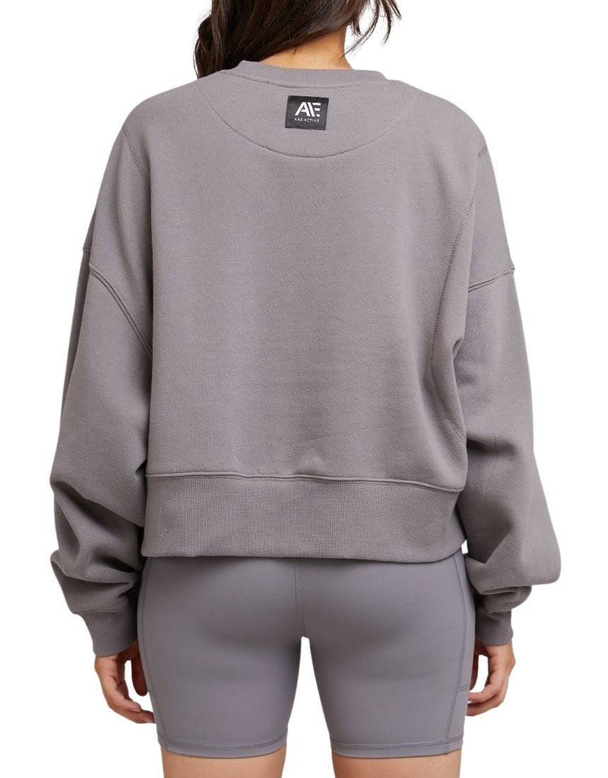 All About Eve - AAE Active Tonal Sweater - Charcoal