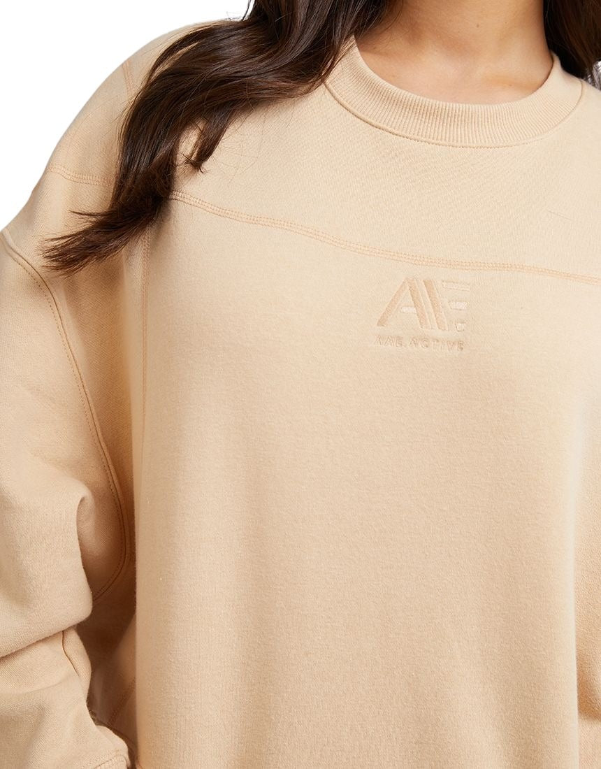 All About Eve - AAE Active Tonal Sweater - Oatmeal