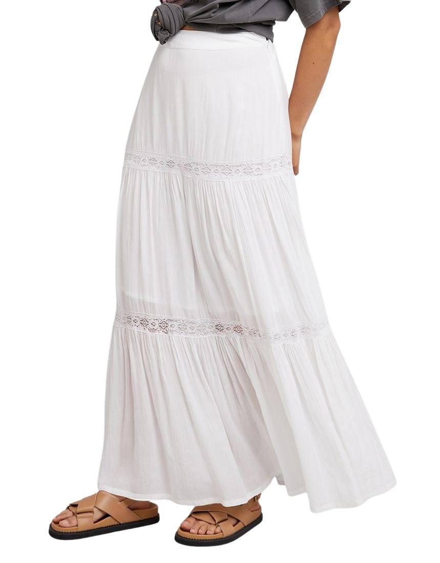 All About Eve - Denver Maxi Skirt - White